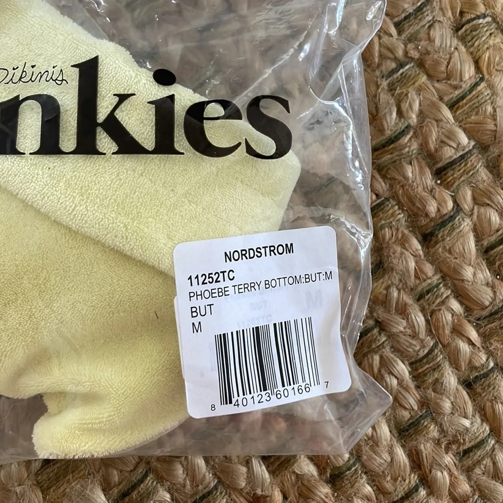 FINAL PRICE ❤️‍🔥 FRANKIES BIKINIS ✨ PHOEBE TERRY BOTTOMS NWT SIZE MEDIUM - Picture 8 of 8